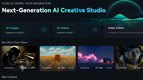 Kling AI screenshot 1