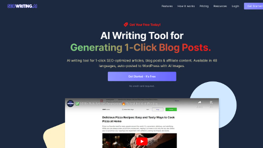SEO Writing AI screenshot 1