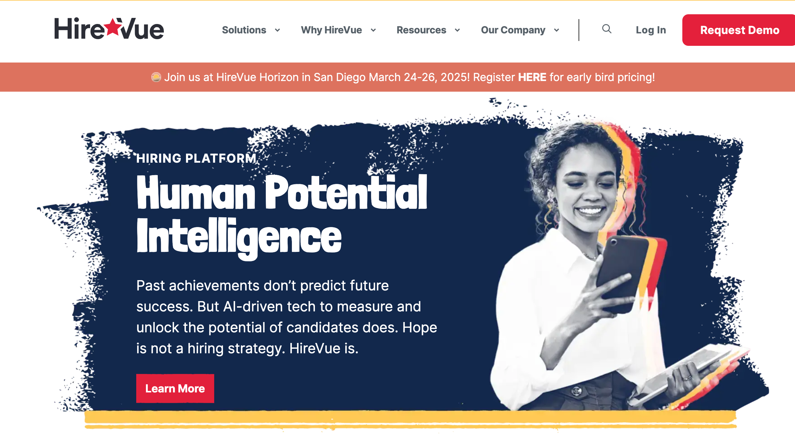 HireVue screenshot 1